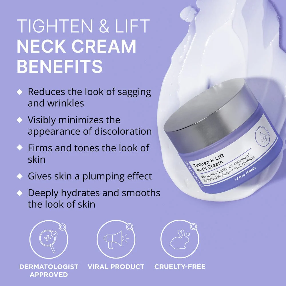 Exclusive Offer: Tighten & Lift Neck Cream 2 Jar - Image 3